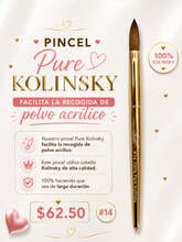 Load image into Gallery viewer, Pincel puro Kolinsky #14

